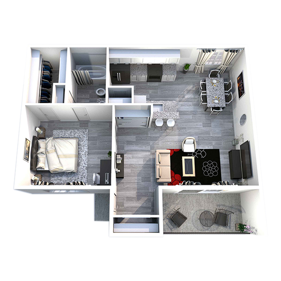 A2R floorplan layout