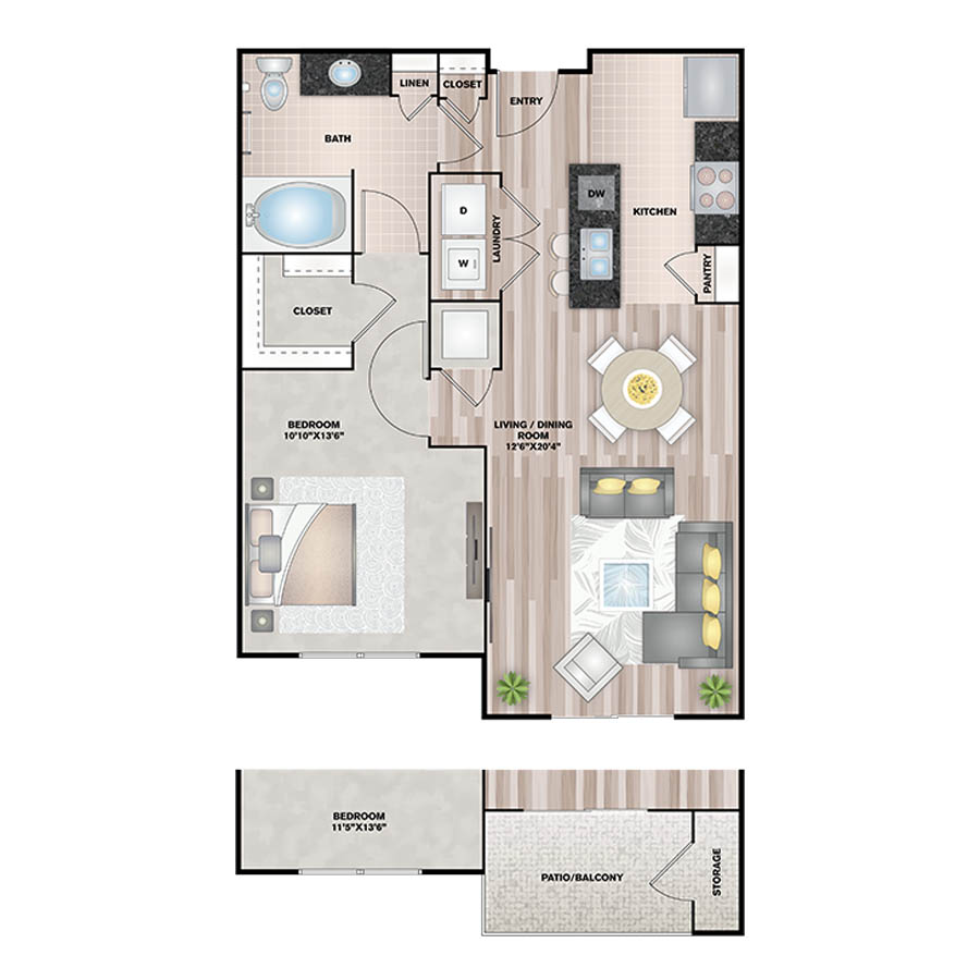 upka10dR floorplan layout