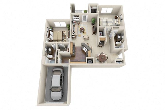 B1G floorplan layout