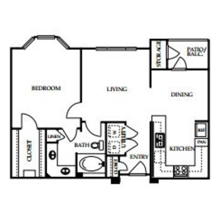 C floorplan layout