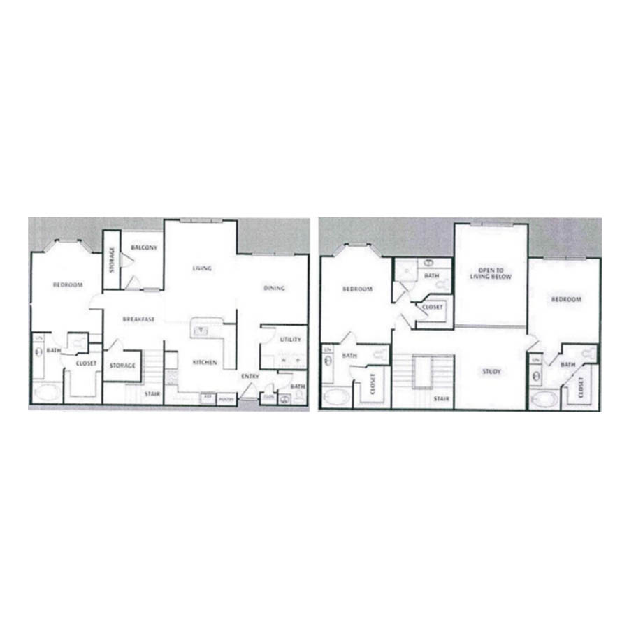 J floorplan layout