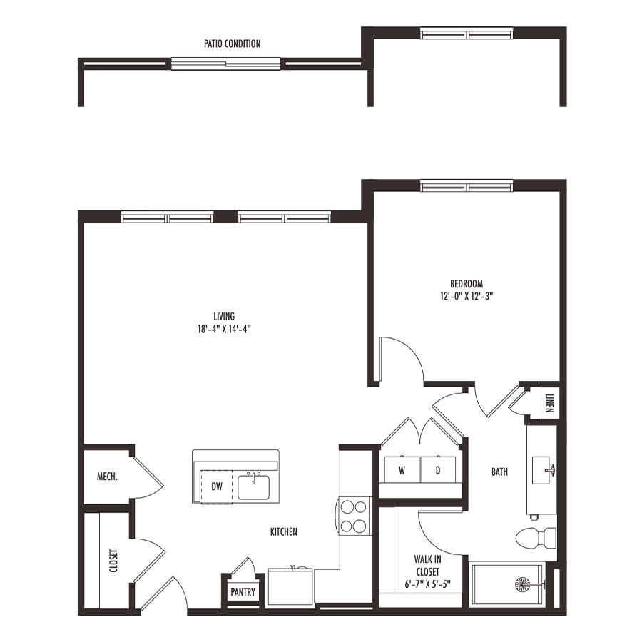 A2 floorplan layout