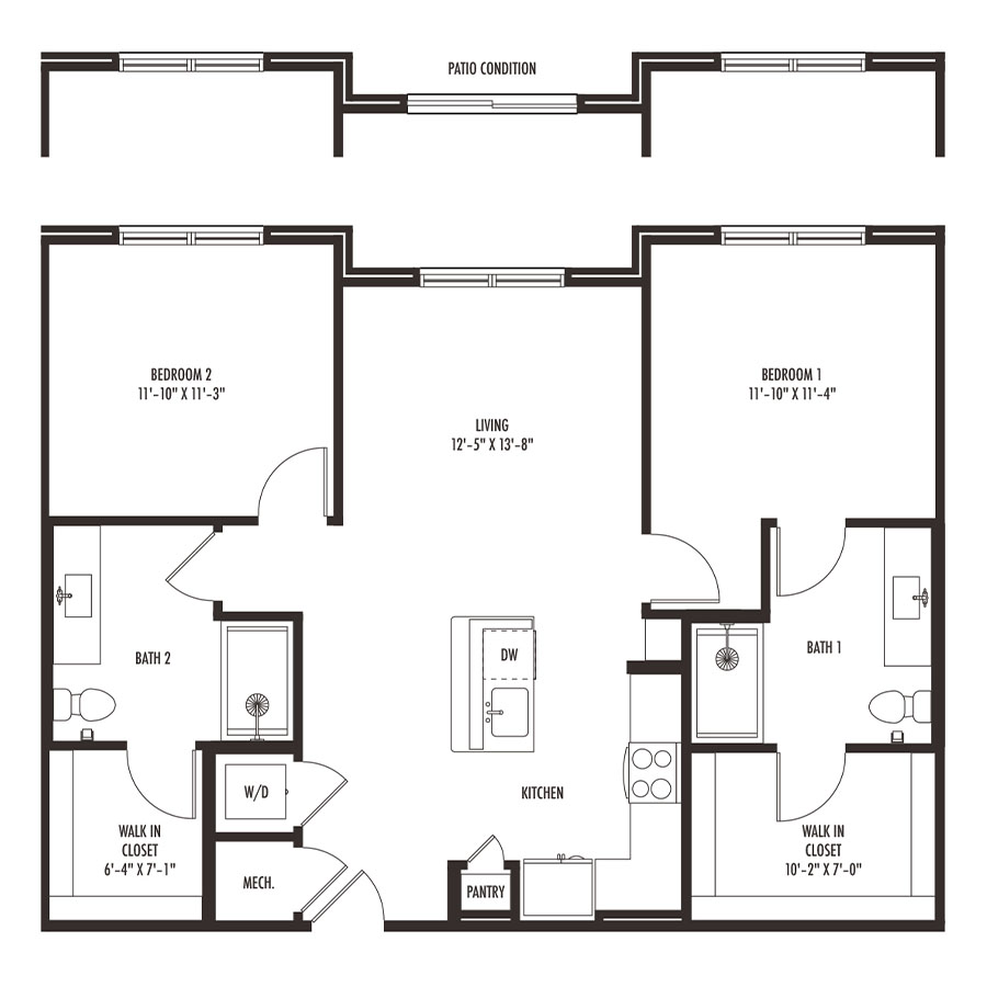 B1 floorplan layout