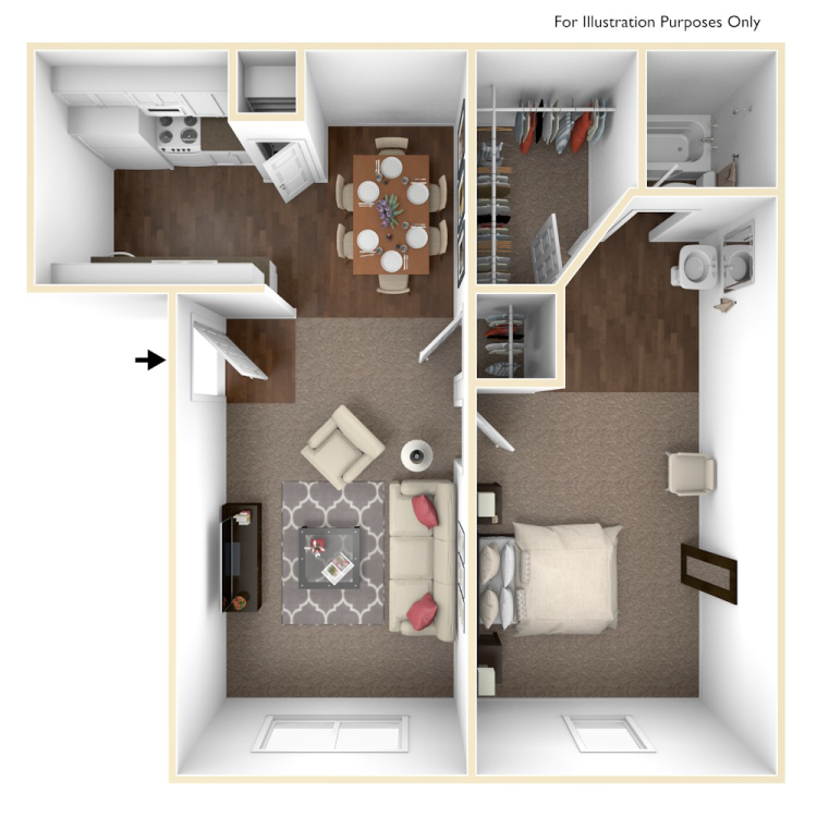 Brazos floorplan layout