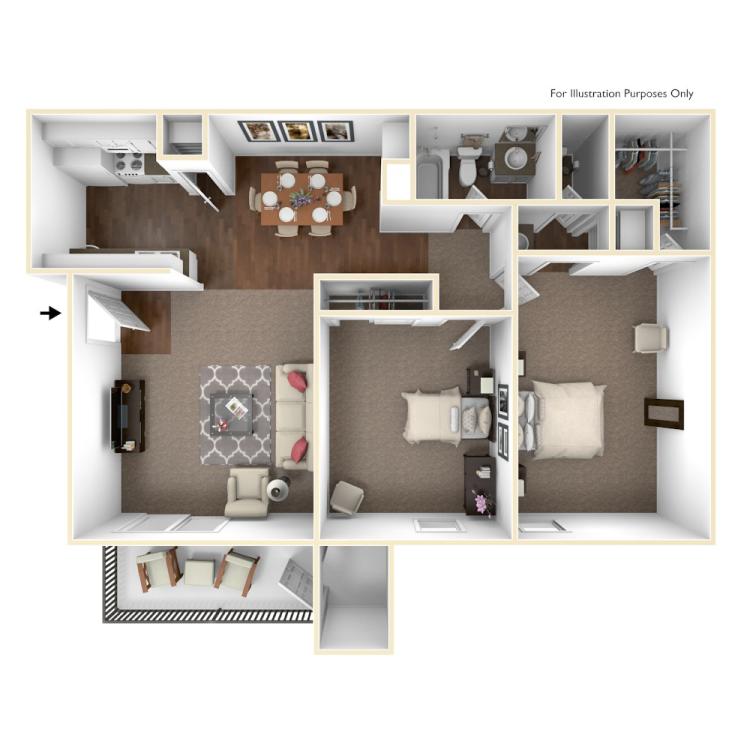 San Jacinto floorplan layout