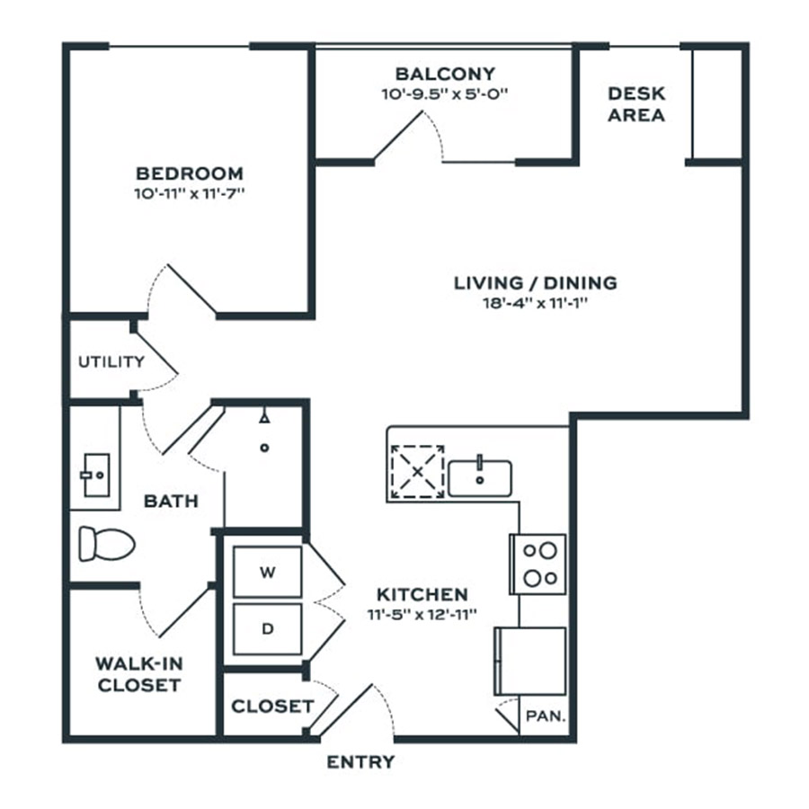 A1C floorplan layout