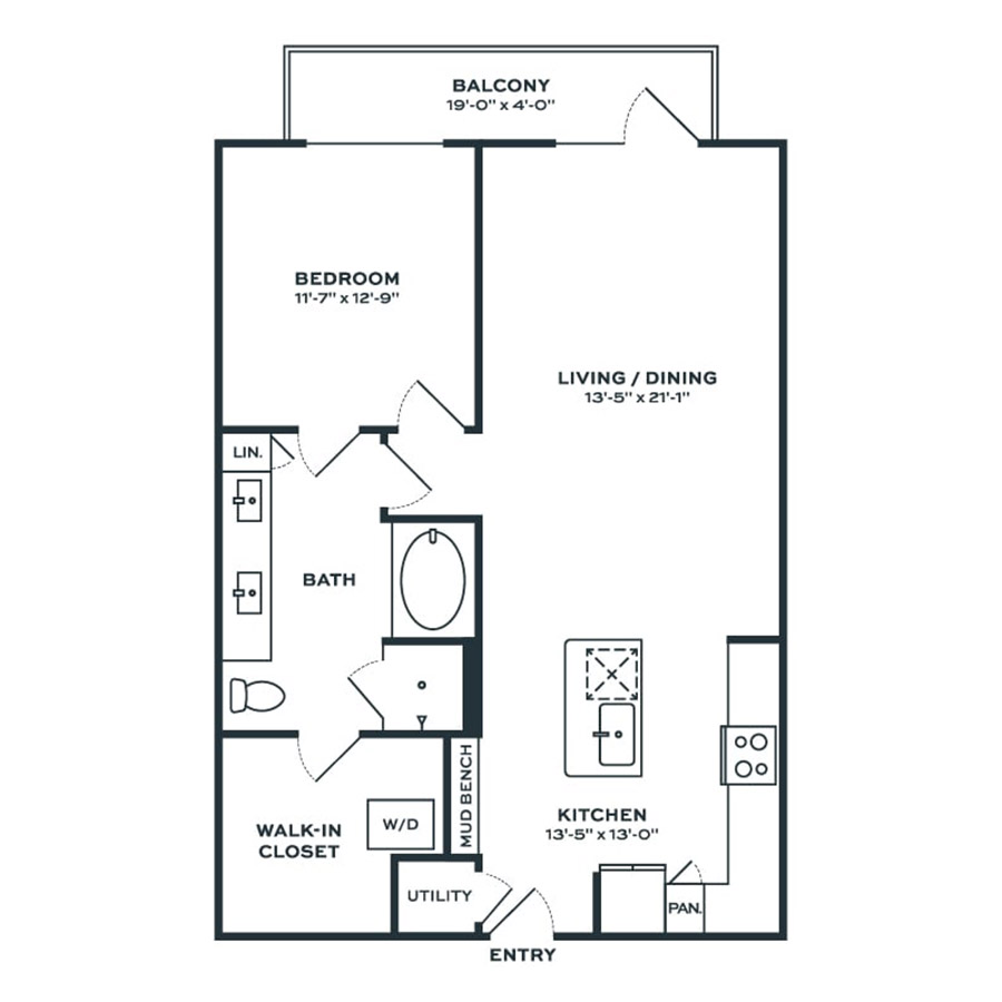 A3B floorplan layout
