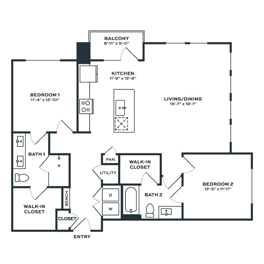 B3 floorplan layout