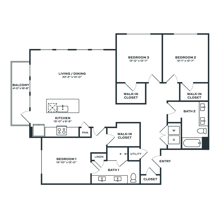 C2 floorplan layout