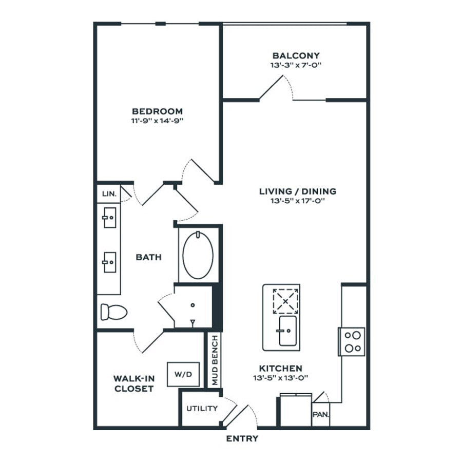 A3C floorplan layout