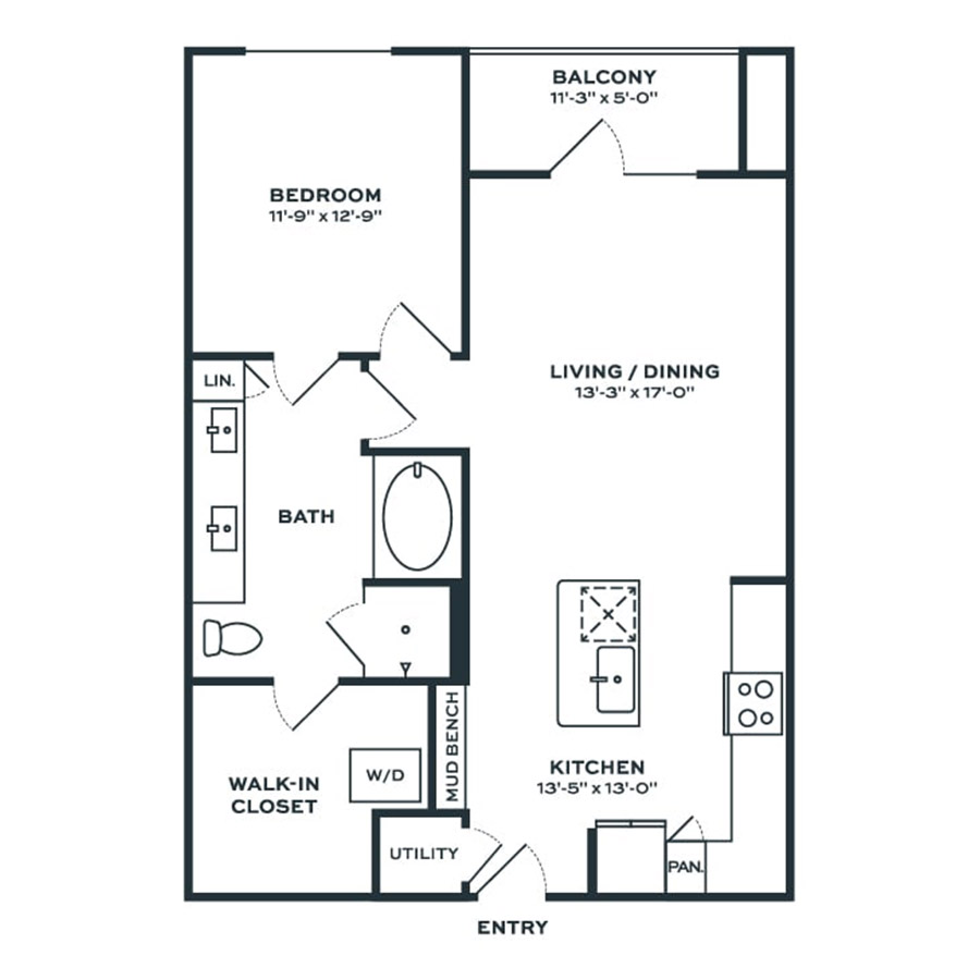 A3A floorplan layout
