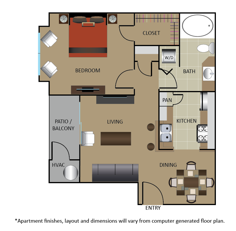 A1 floorplan layout