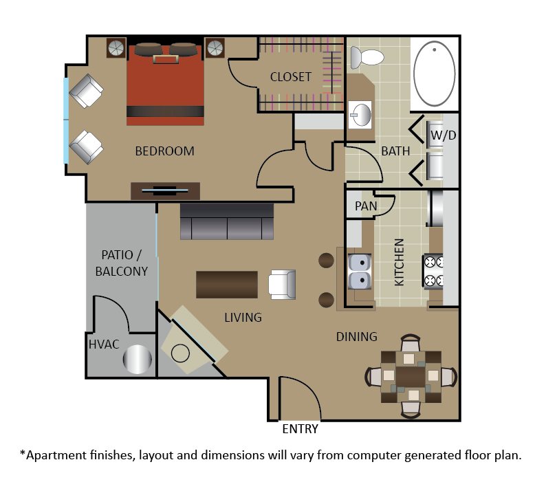 A2 floorplan layout