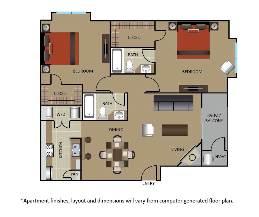 B2 floorplan layout