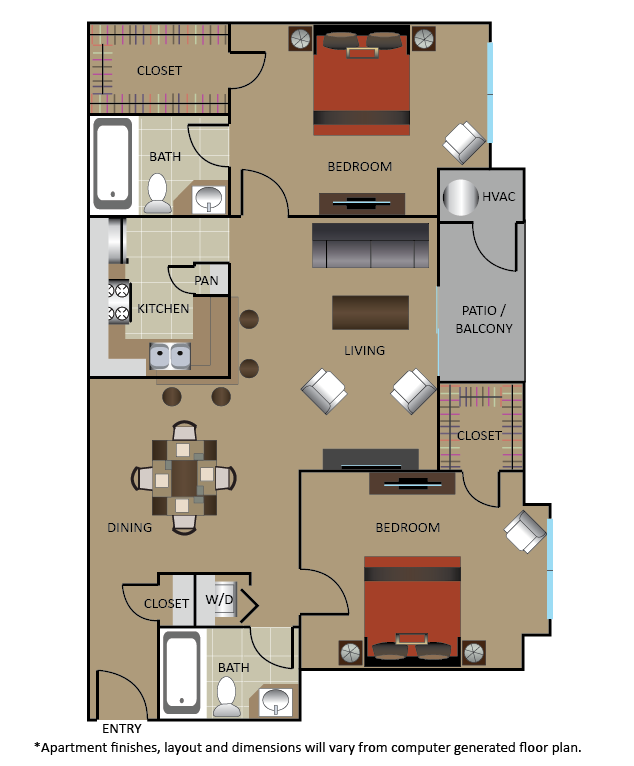 B1 floorplan layout