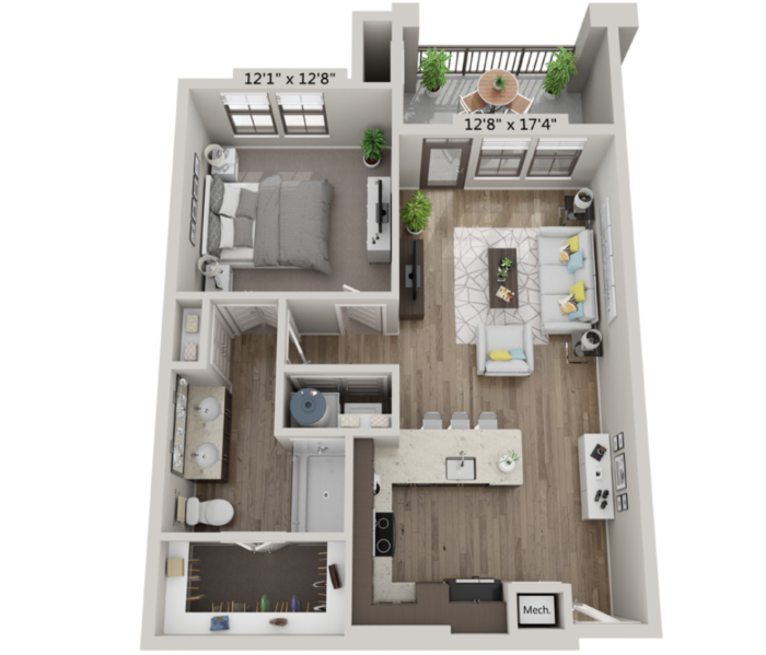 A2 - Navy floorplan layout