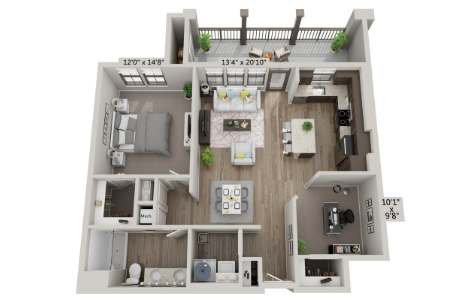 A4 - Azure floorplan layout