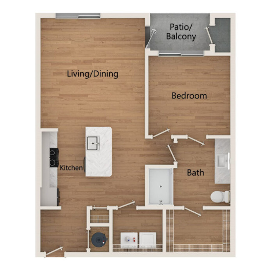 A3A floorplan layout