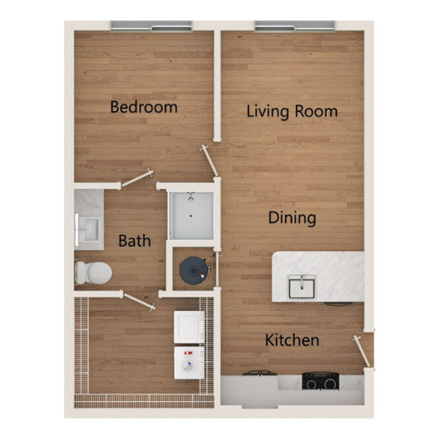 A1 floorplan layout