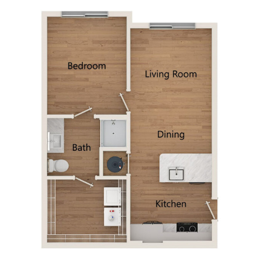 A1A floorplan layout