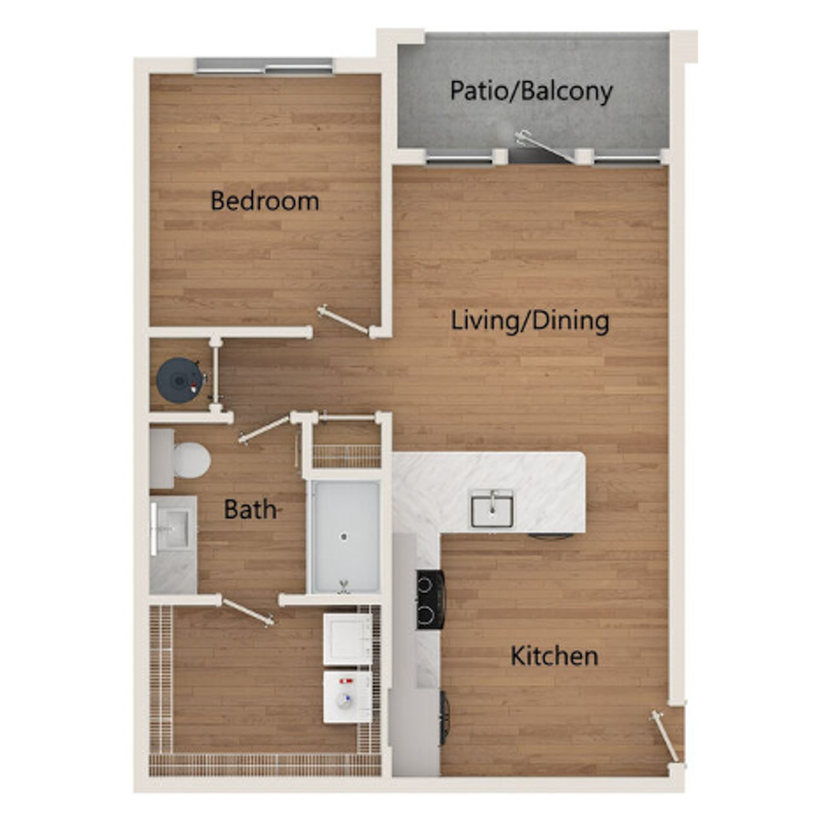 A2A floorplan layout