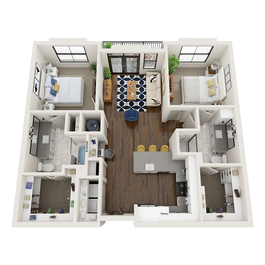 B1 floorplan layout