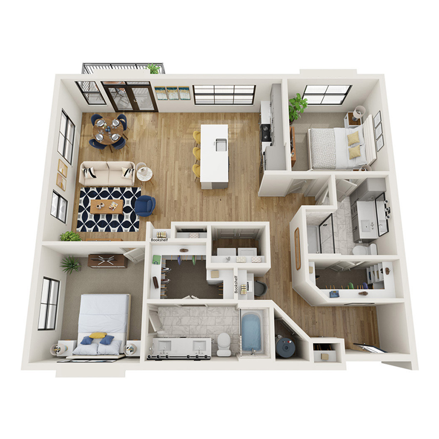 B5 floorplan layout