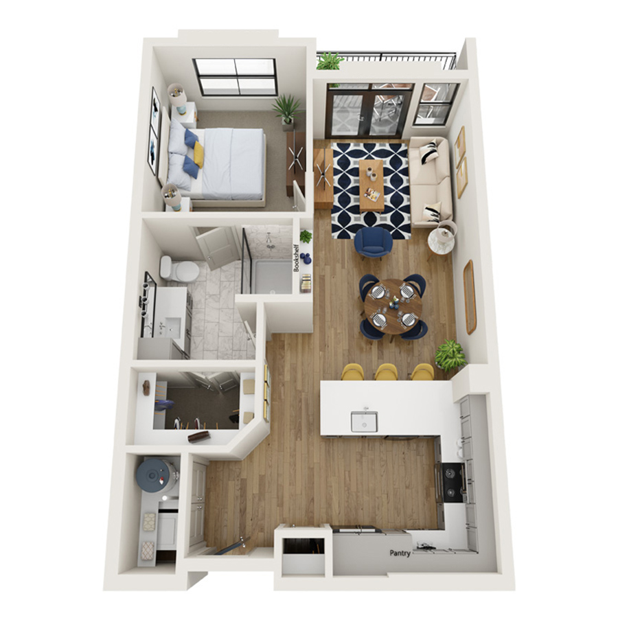 A0 floorplan layout