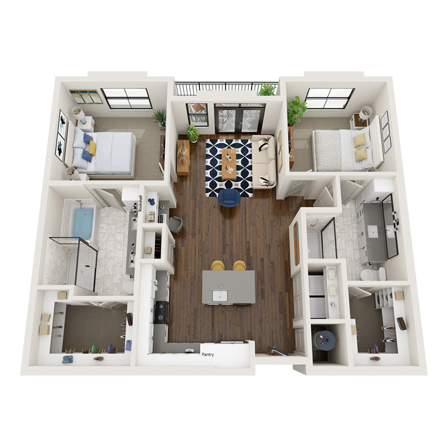 B4 floorplan layout