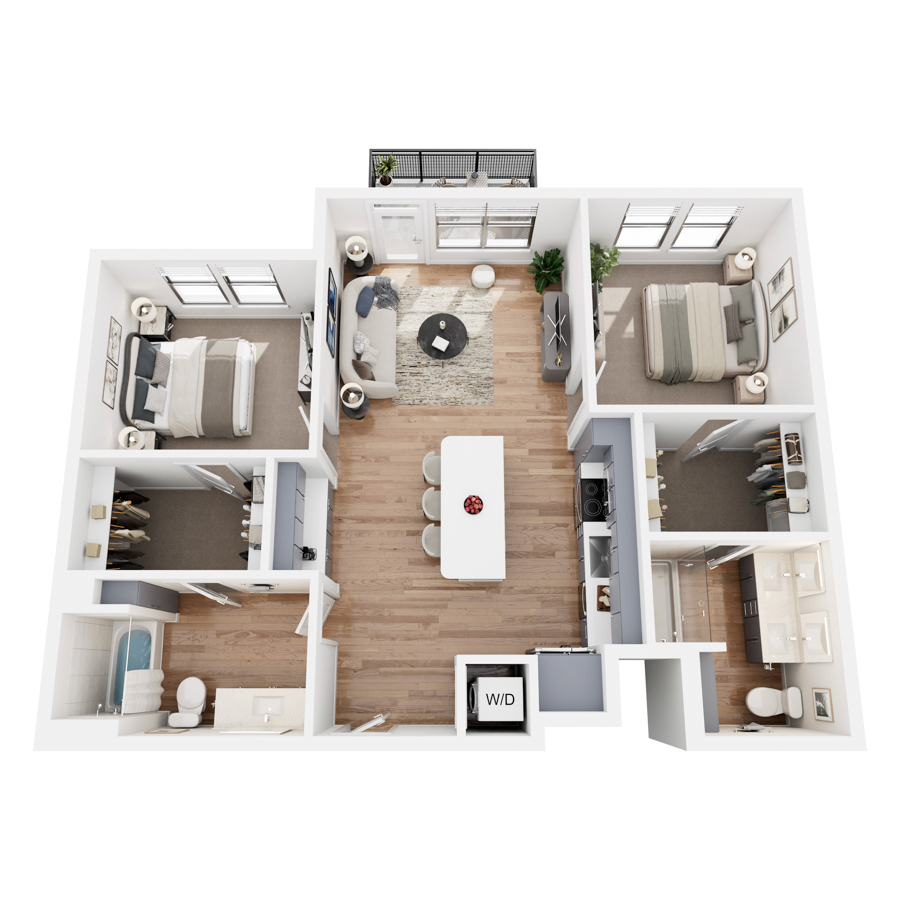 B6 floorplan layout