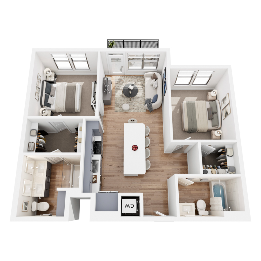 B1 floorplan layout