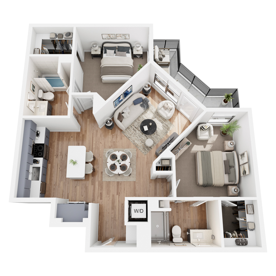 B2 floorplan layout