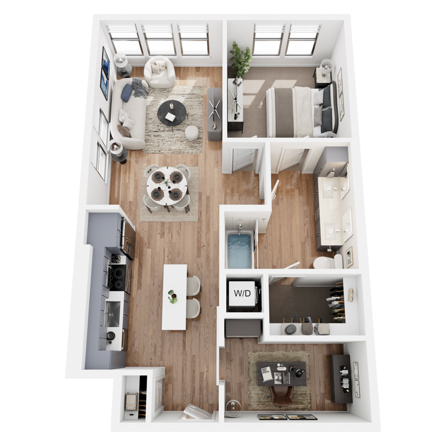 A6 floorplan layout