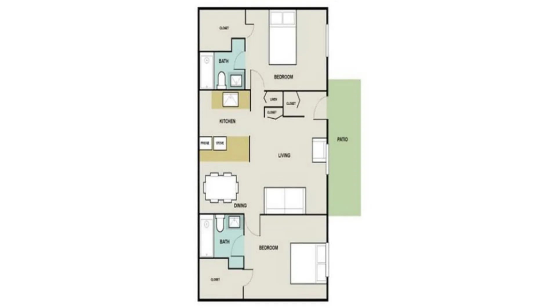 B2 floorplan layout