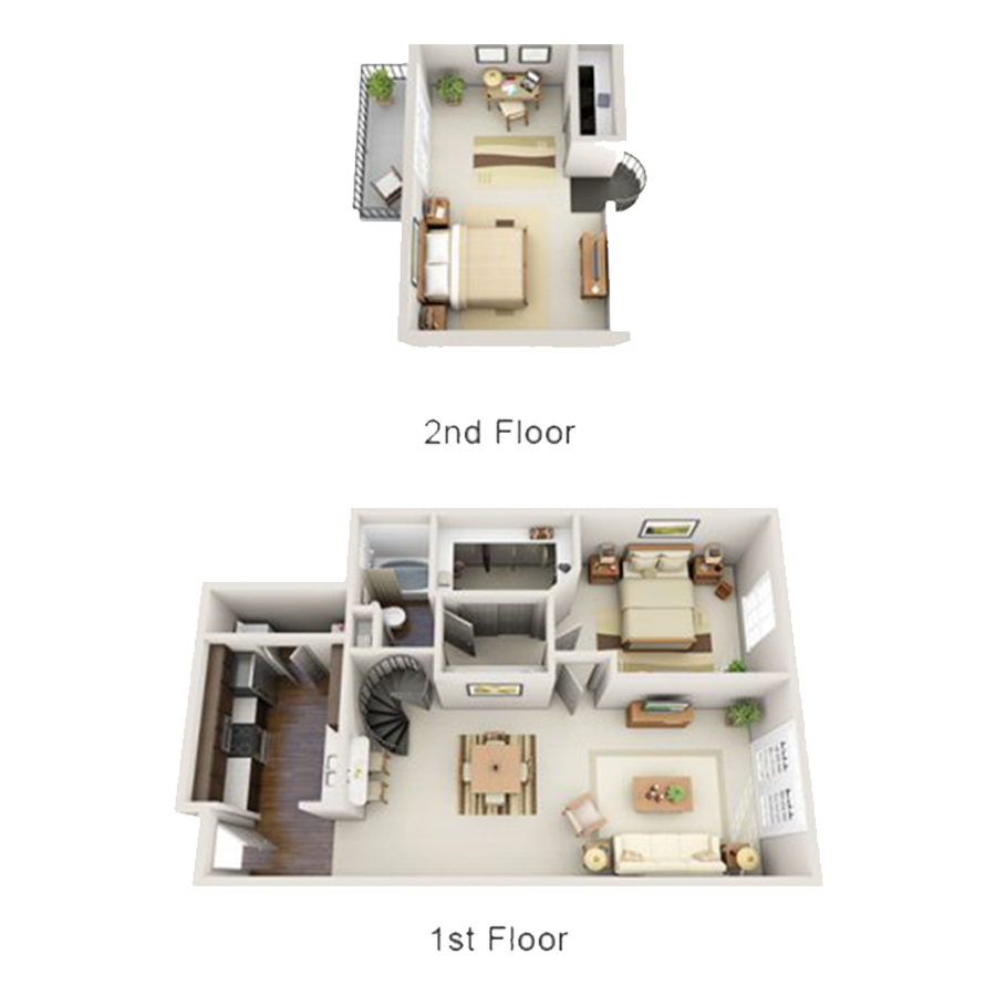 E floorplan layout