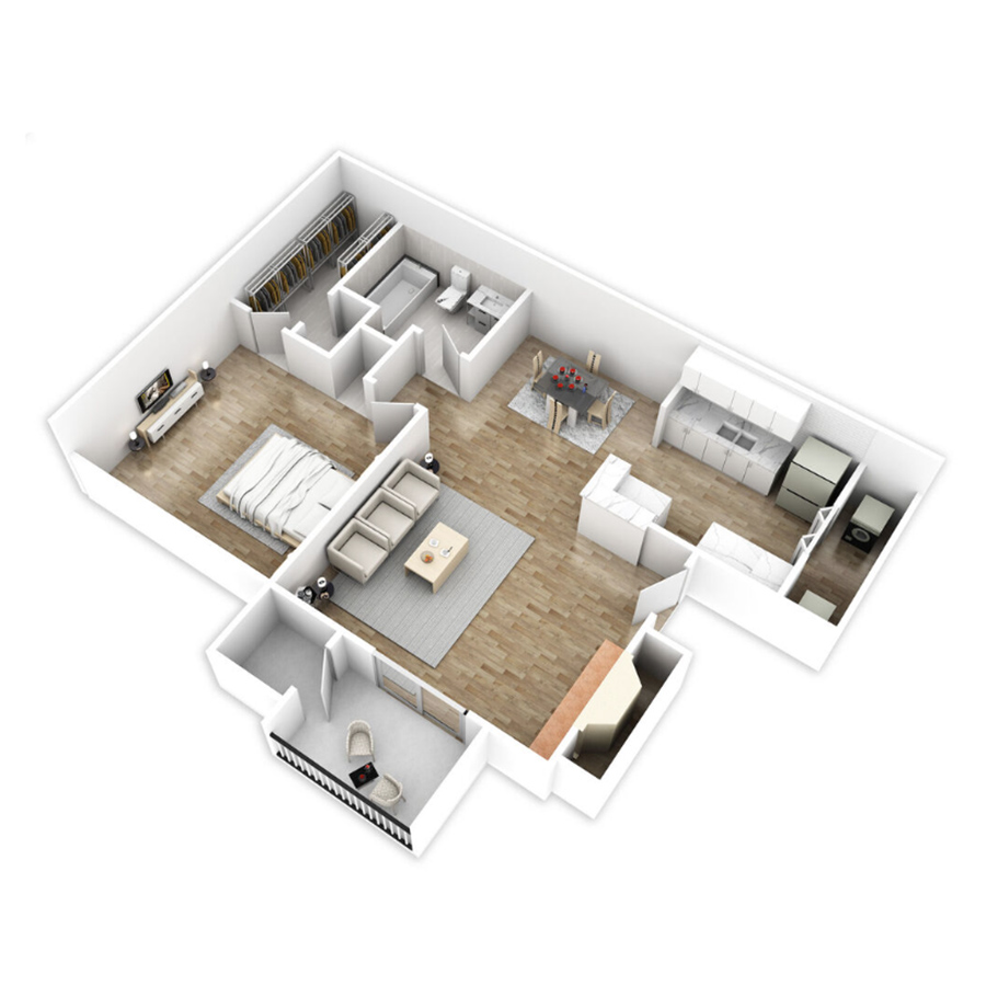 A1 floorplan layout