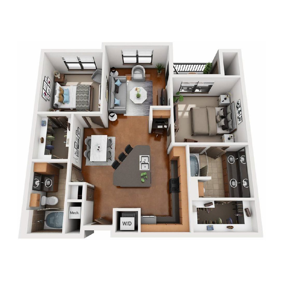 B1 floorplan layout
