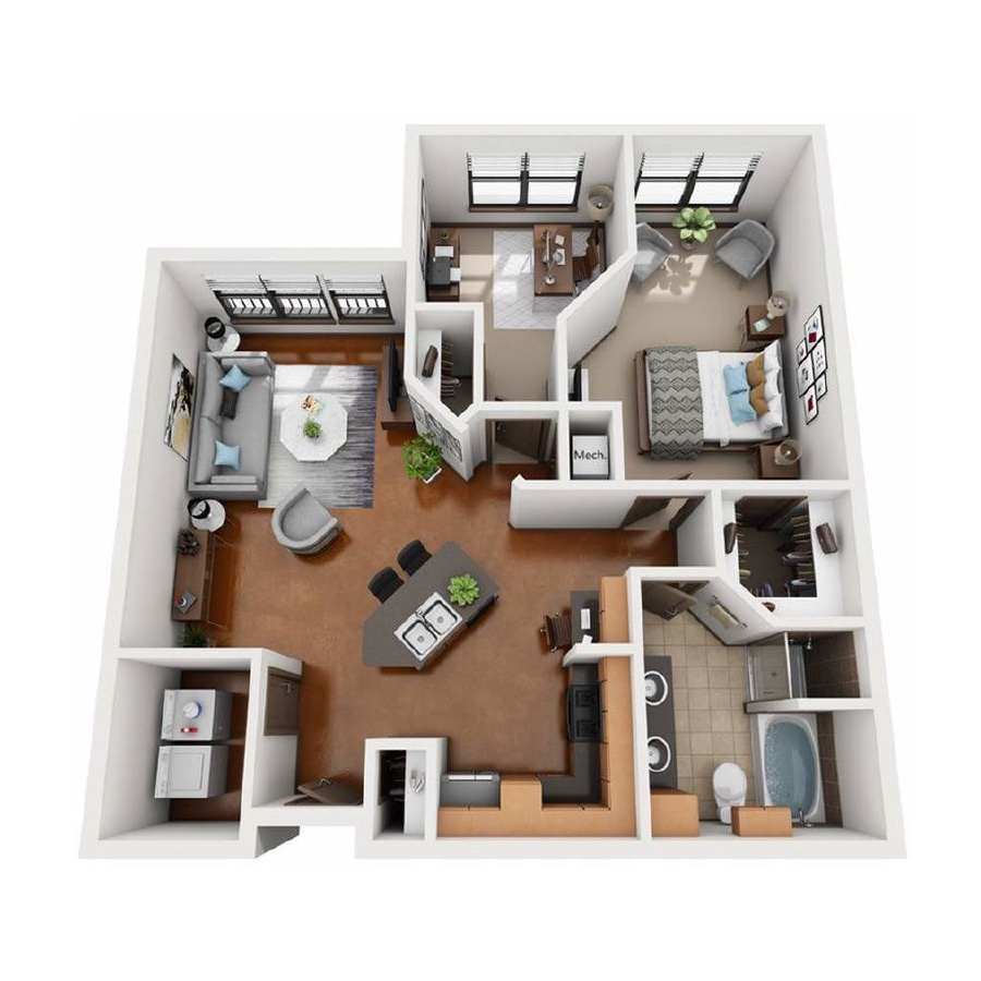 A4 floorplan layout