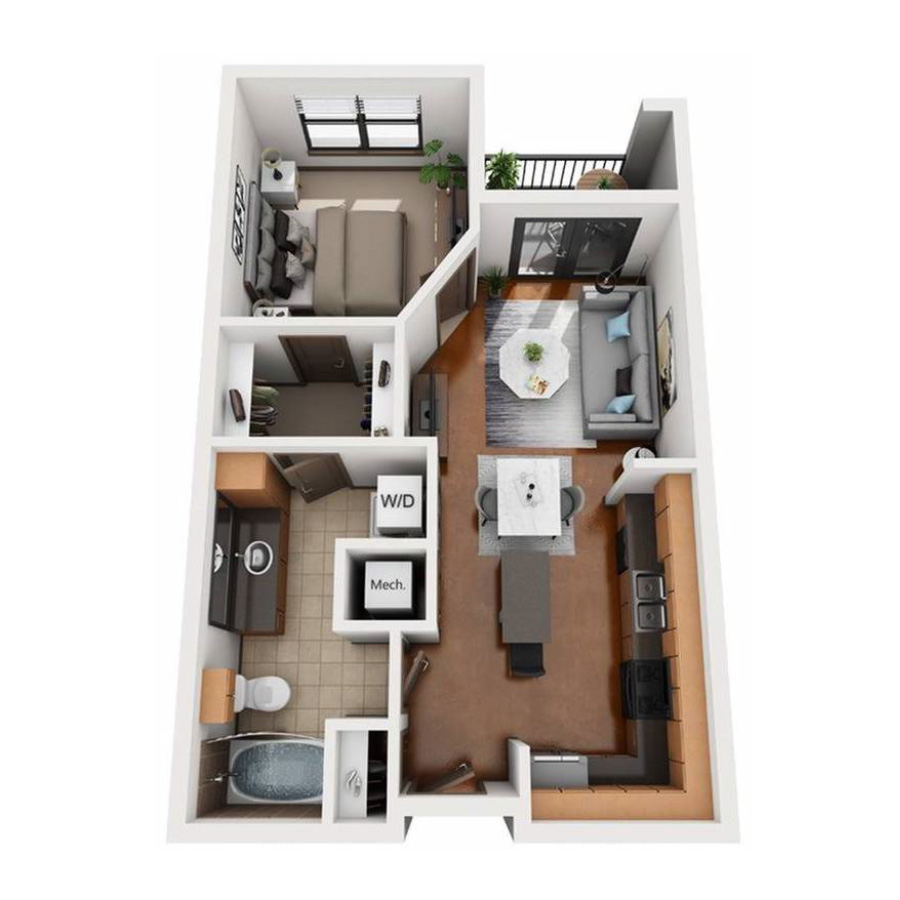 A1 floorplan layout