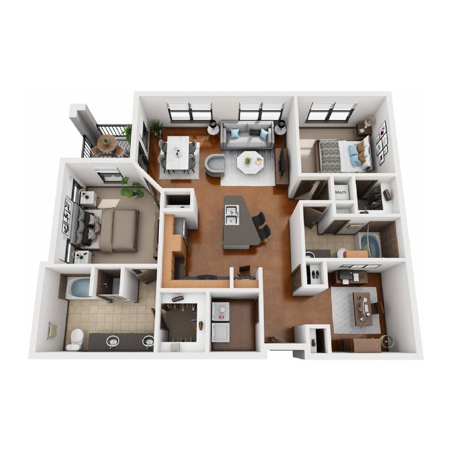 B4 floorplan layout