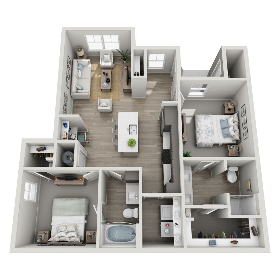 B1 floorplan layout
