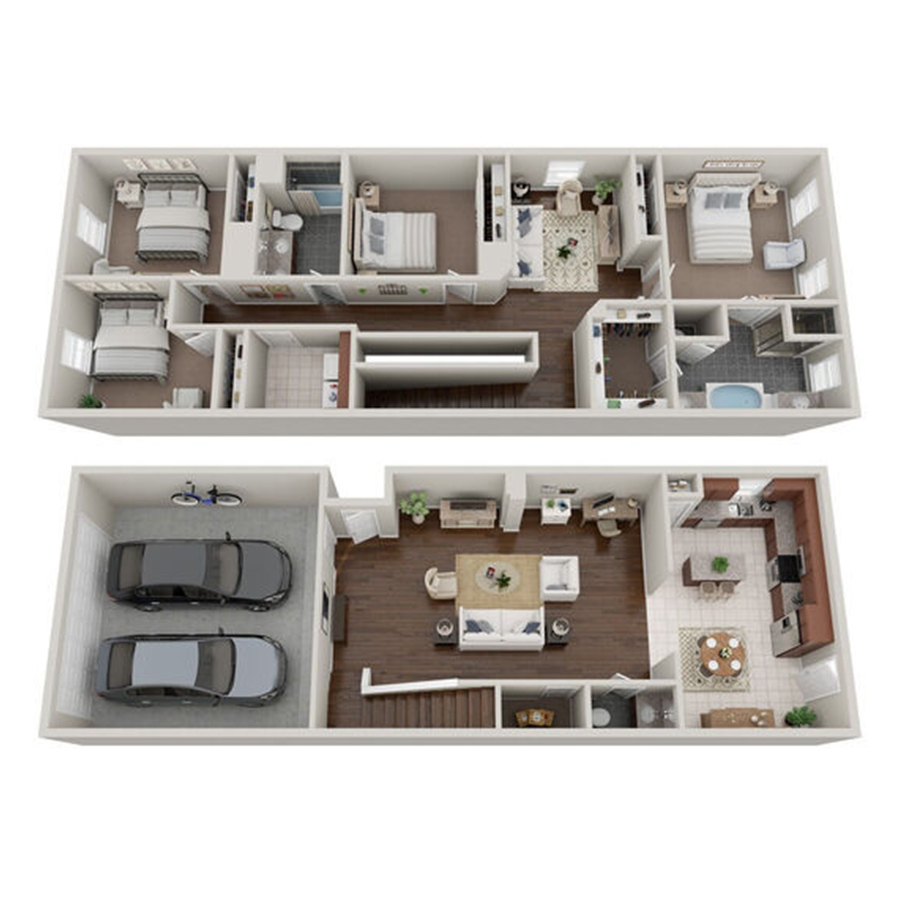 C floorplan layout