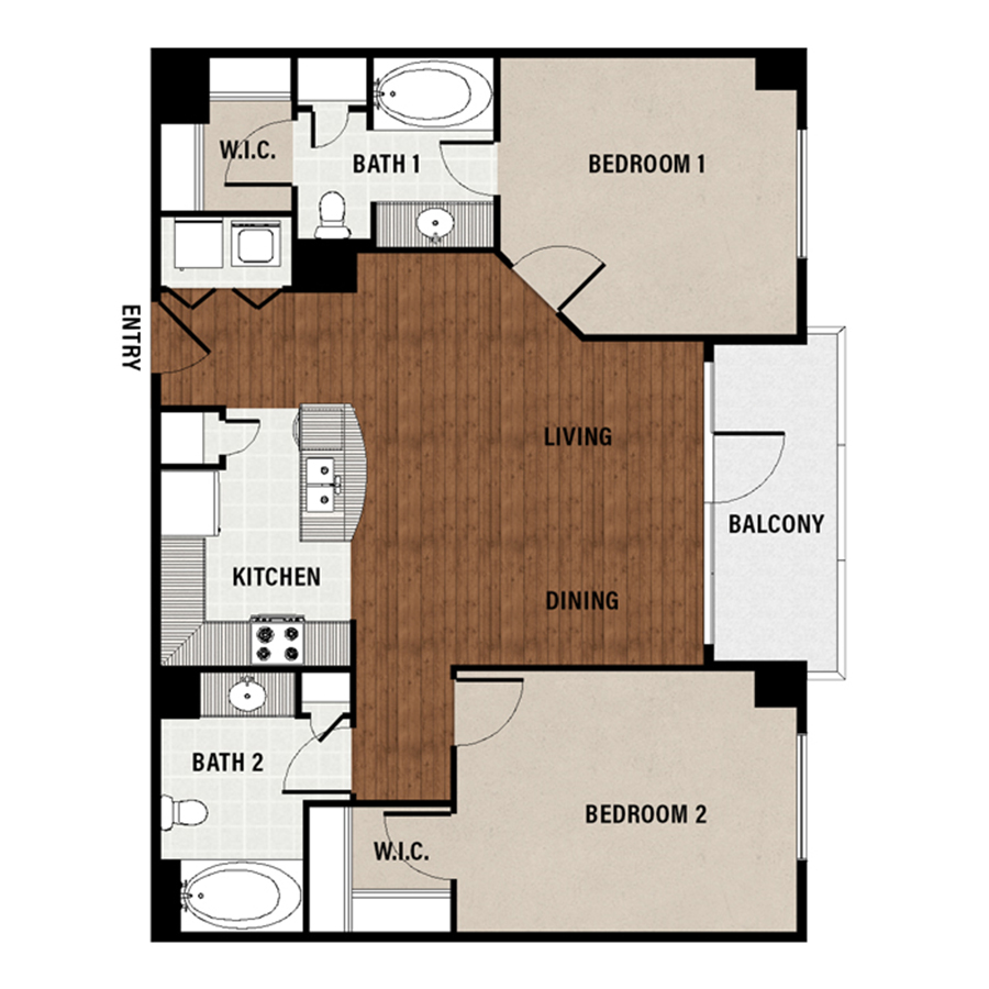 C2 floorplan layout