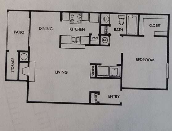 A2-UPG floorplan layout