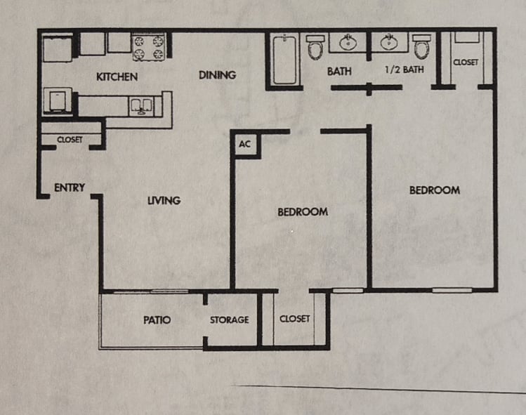 B1S floorplan layout