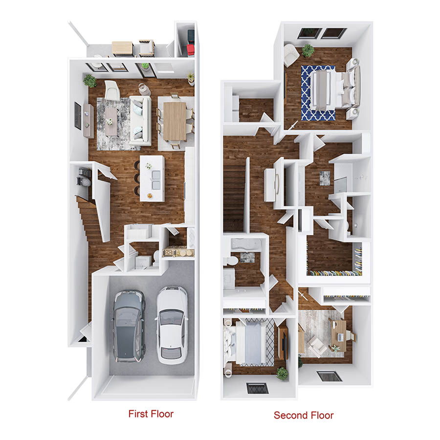 Ash floorplan layout