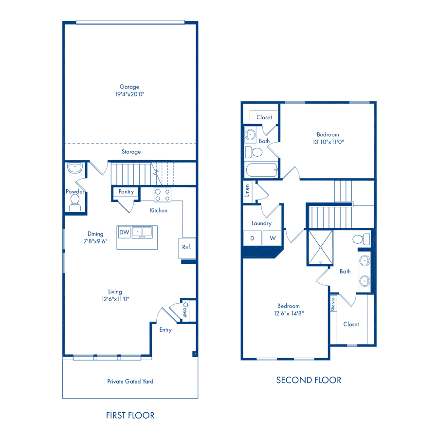 Laurel floorplan layout