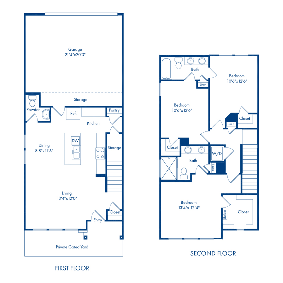 Oleander floorplan layout