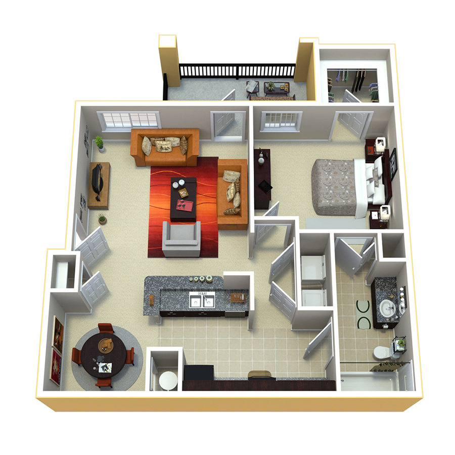 A2 floorplan layout