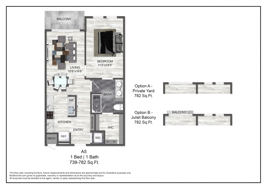 A5 floorplan layout